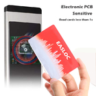 카드 인코더를 가진 스테인리스 전자 자물쇠 RFID 호텔 자물쇠 열쇠