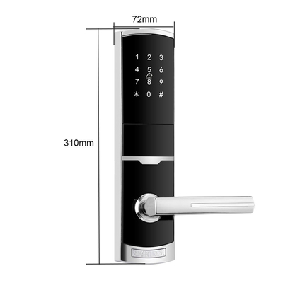 진크 합금 비밀번호 잠금 TTlock Tuya 앱과 함께 전자 스마트 문 잠금