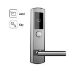 SUS304 똑똑한 Rfid 호텔 자물쇠 체계 키 카드 전자 문 손잡이 호텔 체계