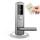 SUS304 똑똑한 Rfid 호텔 자물쇠 체계 키 카드 전자 문 손잡이 호텔 체계