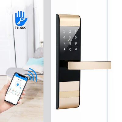 4 in 1 비밀번호 TTlock 앱 카드 스마트 키보드 아파트 호텔 사무실용 문 잠금