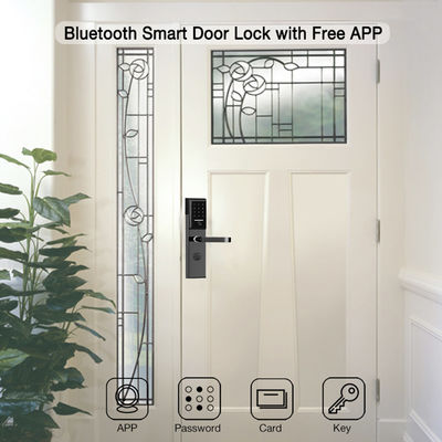 스테인리스 스틸 6068 Mortise TTlock 스마트 키보드와 함께 앱 제어 된 문 잠금