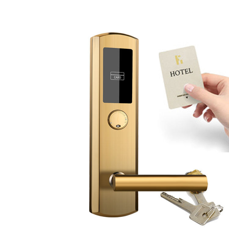 똑똑한 자물쇠 Rf 전자 똑똑한 키 카드에 의하여 운영하는 안전 호텔 자물쇠 카드