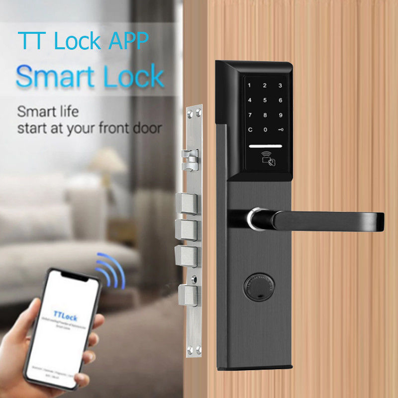 스테인리스 스틸 6068 Mortise TTlock 스마트 키보드와 함께 앱 제어 된 문 잠금